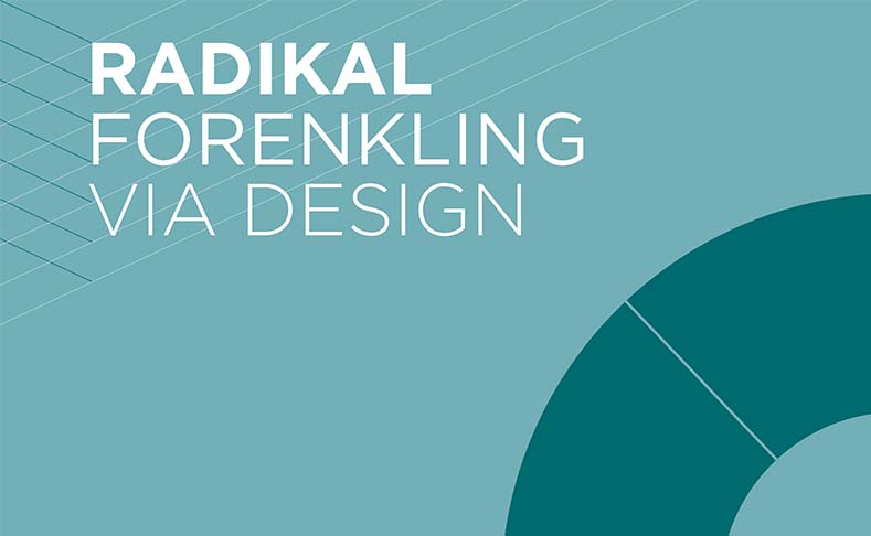 Radikal Forenkling via Design (Danish booklet)